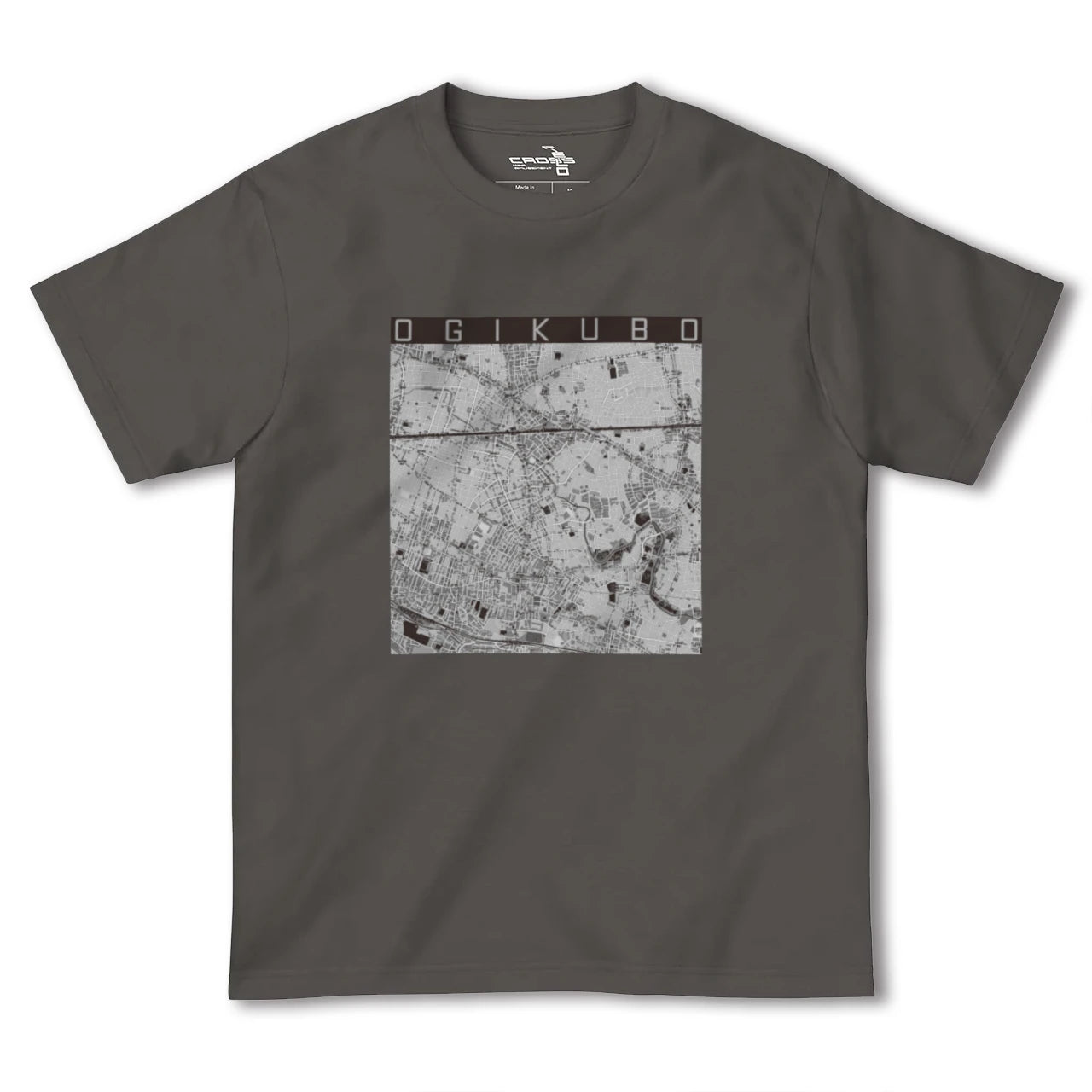 【荻窪(東京都)】地図柄ヘビーウェイトTシャツ