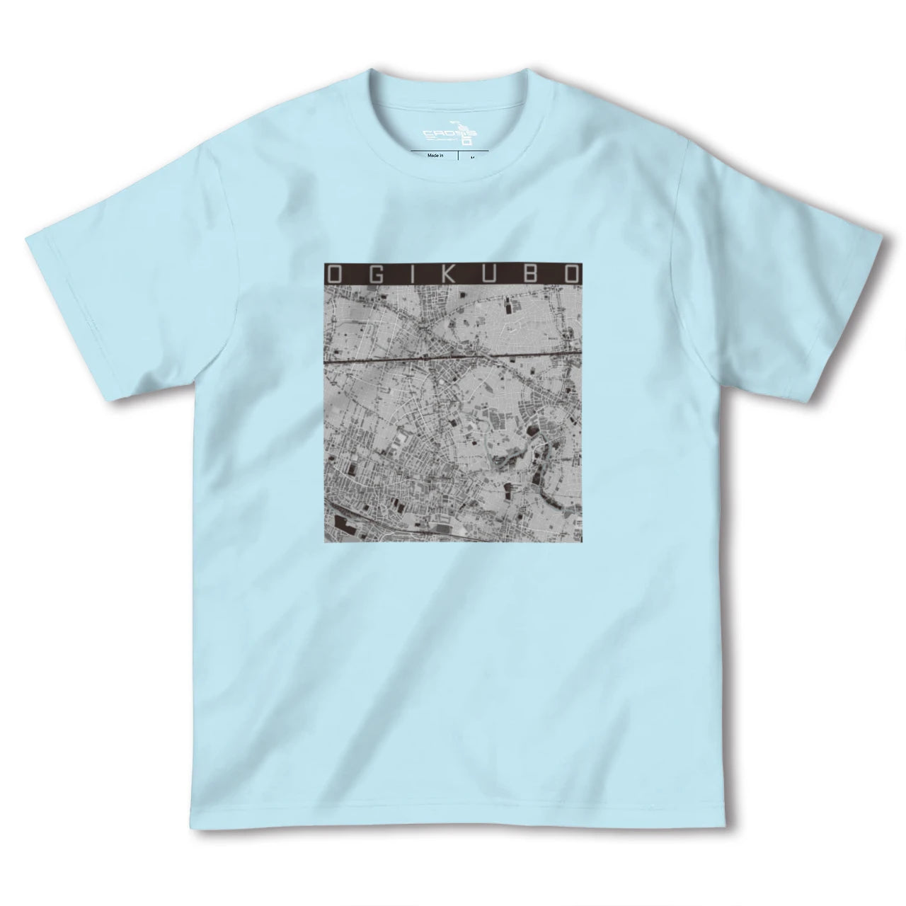 【荻窪(東京都)】地図柄ヘビーウェイトTシャツ
