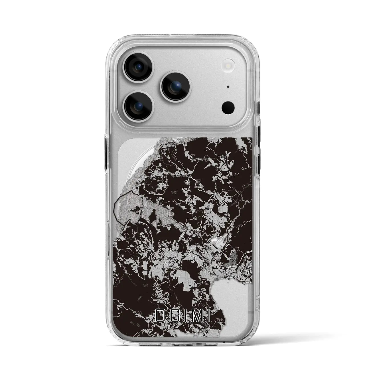 【大宜味(沖縄県)】地図柄iPhoneケース(MagSafeタイプ)