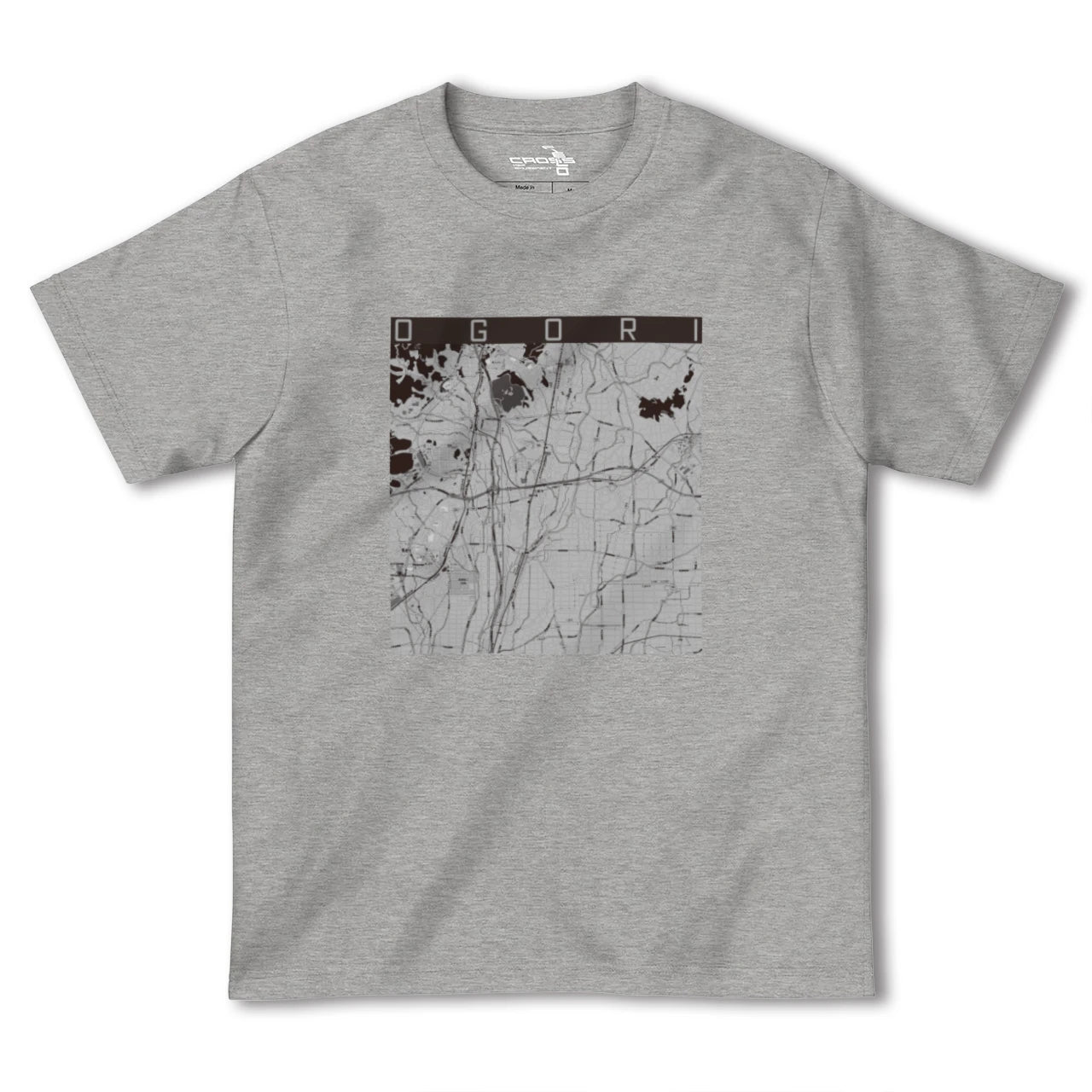 【小郡(福岡県)】地図柄ヘビーウェイトTシャツ