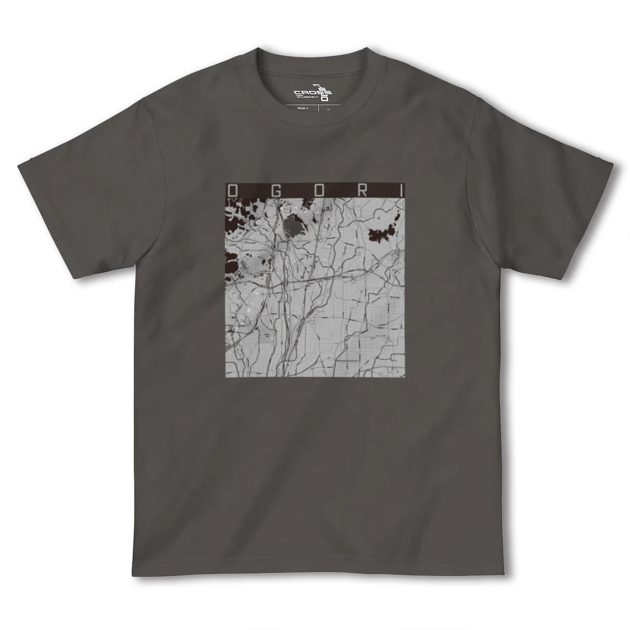 【小郡(福岡県)】地図柄ヘビーウェイトTシャツ
