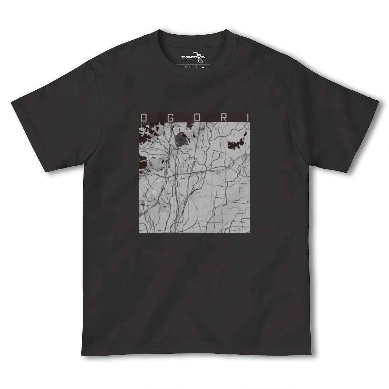 【小郡(福岡県)】地図柄ヘビーウェイトTシャツ