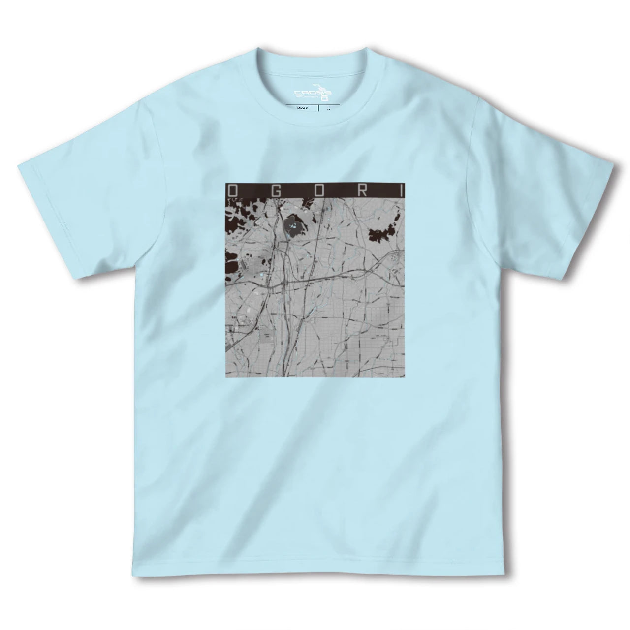 【小郡(福岡県)】地図柄ヘビーウェイトTシャツ