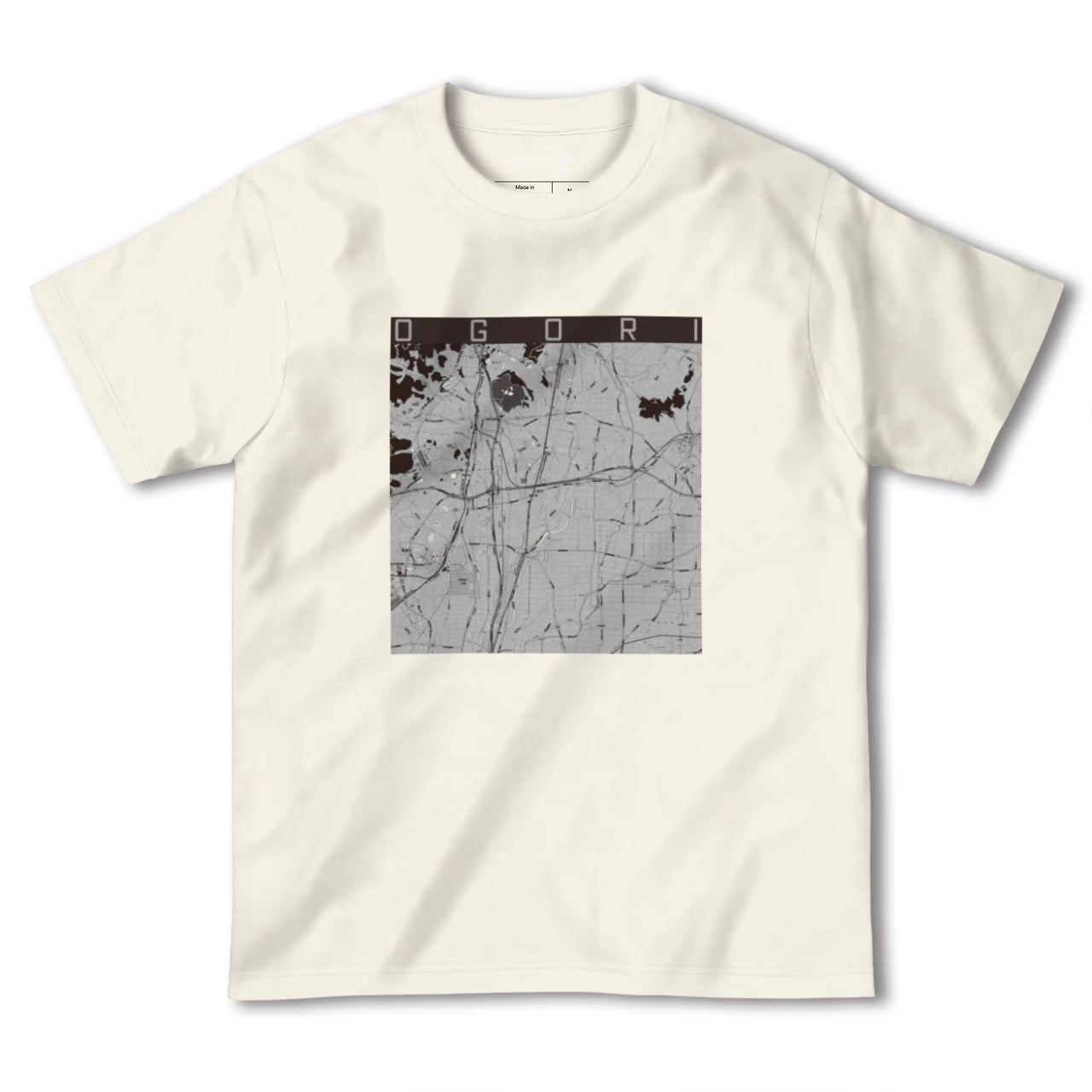 【小郡(福岡県)】地図柄ヘビーウェイトTシャツ