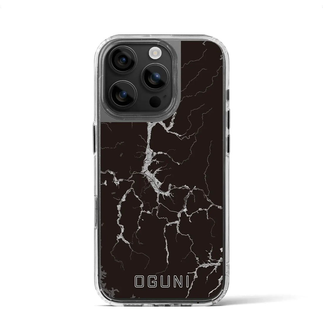 【小国(山形県)】地図柄iPhoneケース(MagSafeタイプ)