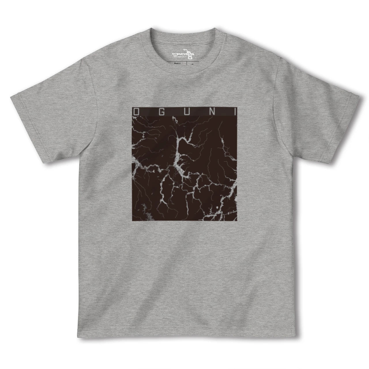 【小国(山形県)】地図柄ヘビーウェイトTシャツ
