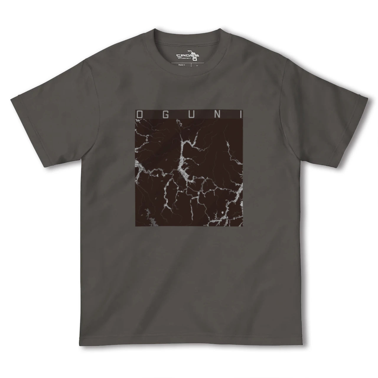 【小国(山形県)】地図柄ヘビーウェイトTシャツ