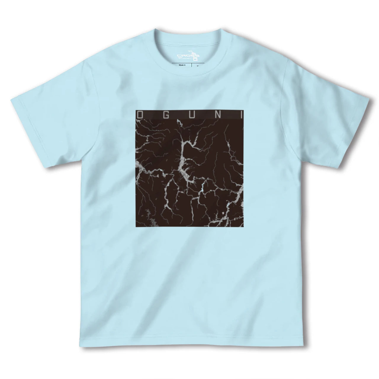 【小国(山形県)】地図柄ヘビーウェイトTシャツ