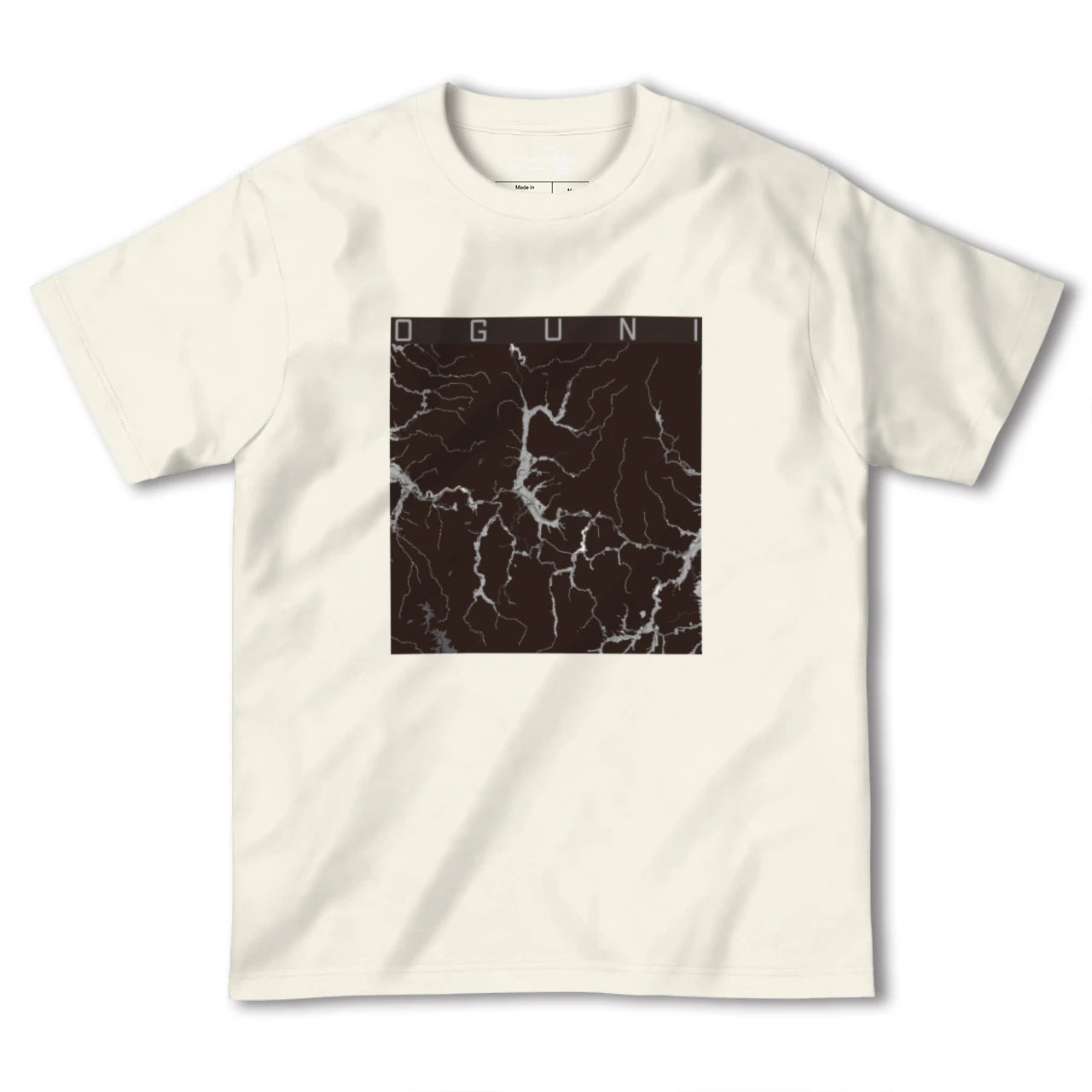 【小国(山形県)】地図柄ヘビーウェイトTシャツ
