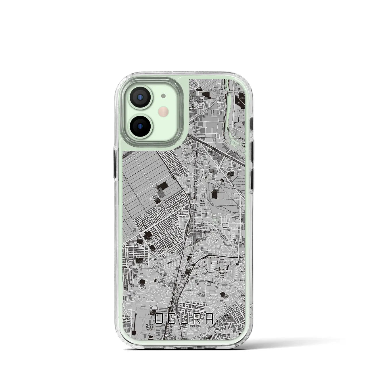 【小倉(京都府)】地図柄iPhoneケース(MagSafeタイプ)