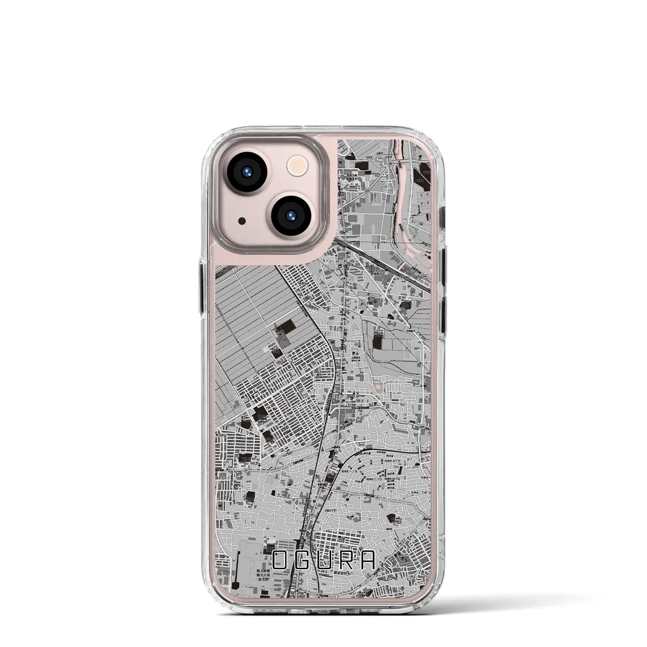 【小倉(京都府)】地図柄iPhoneケース(MagSafeタイプ)