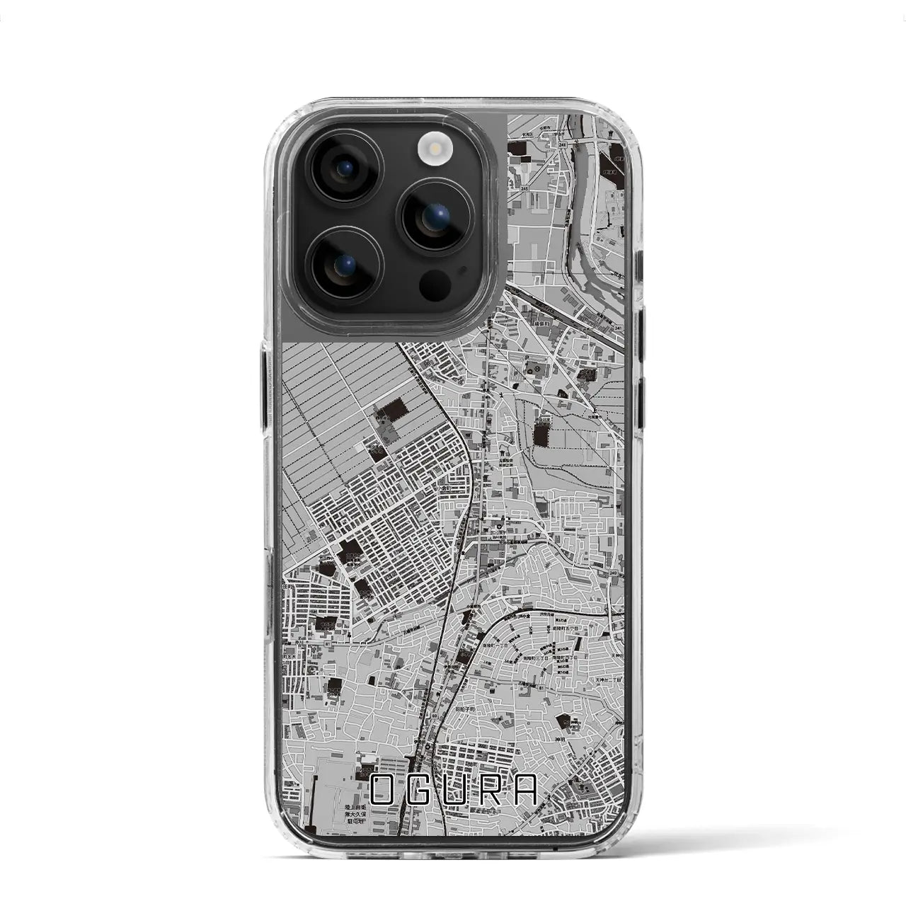 【小倉(京都府)】地図柄iPhoneケース(MagSafeタイプ)