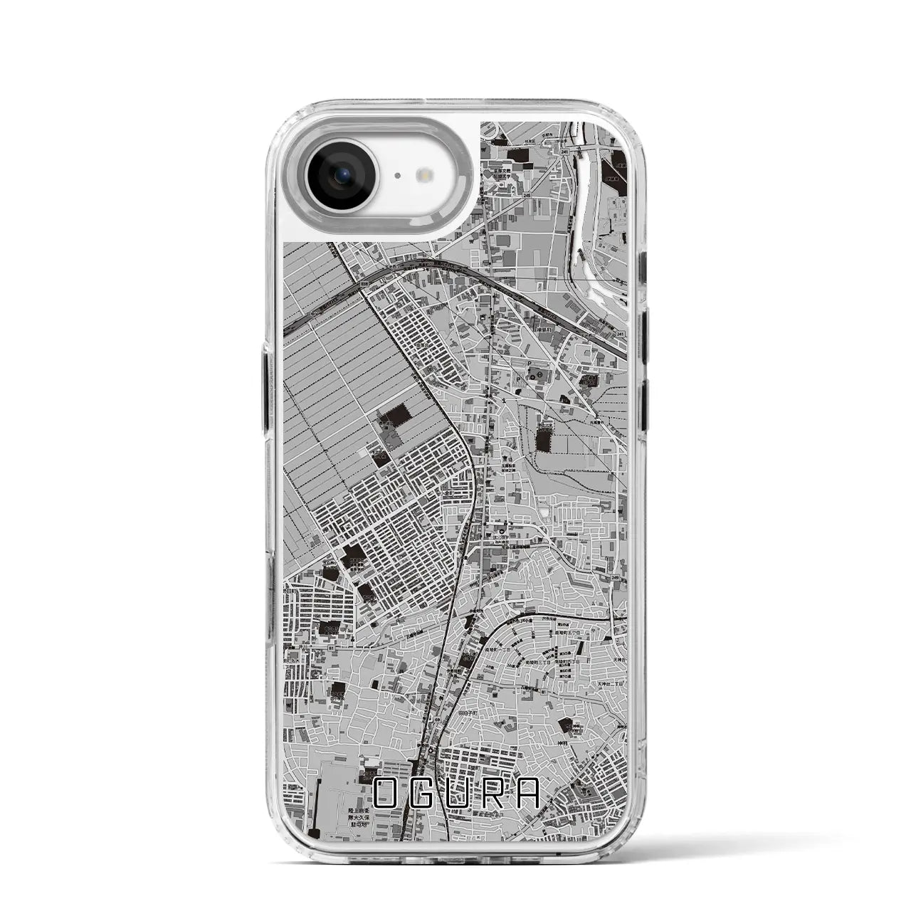 【小倉(京都府)】地図柄iPhoneケース(MagSafeタイプ)
