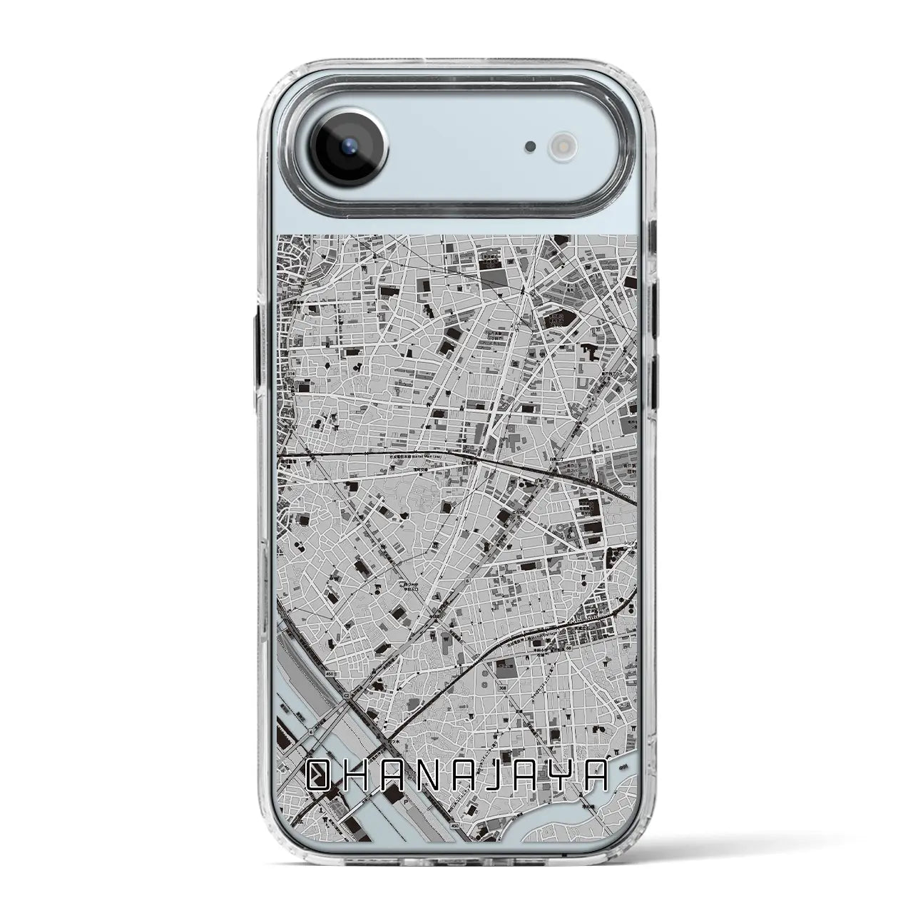 【お花茶屋(東京都)】地図柄iPhoneケース(MagSafeタイプ)