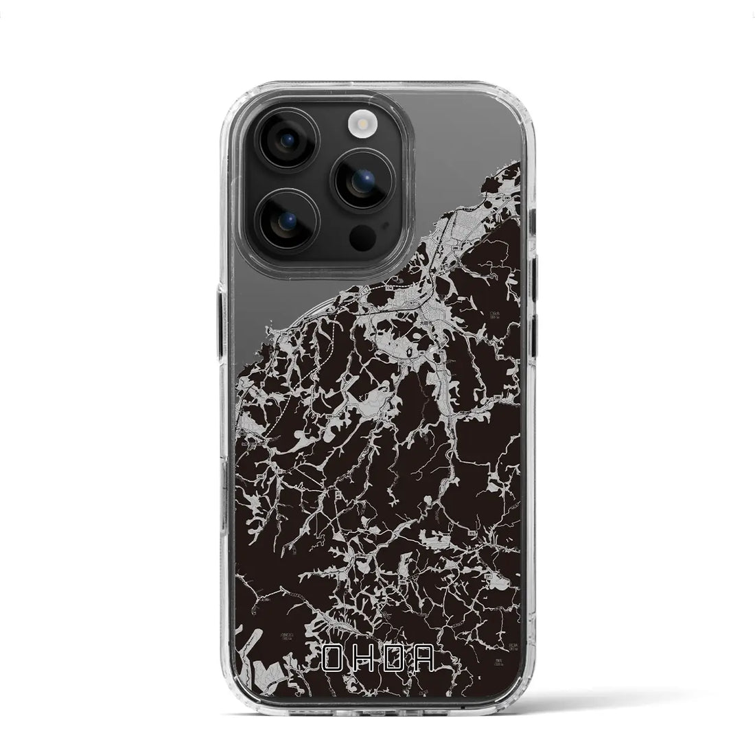 【大田(島根県)】地図柄iPhoneケース(MagSafeタイプ)