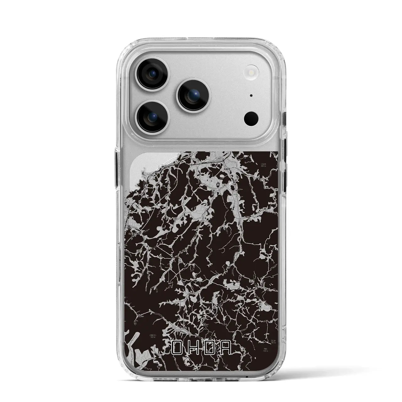 【大田(島根県)】地図柄iPhoneケース(MagSafeタイプ)