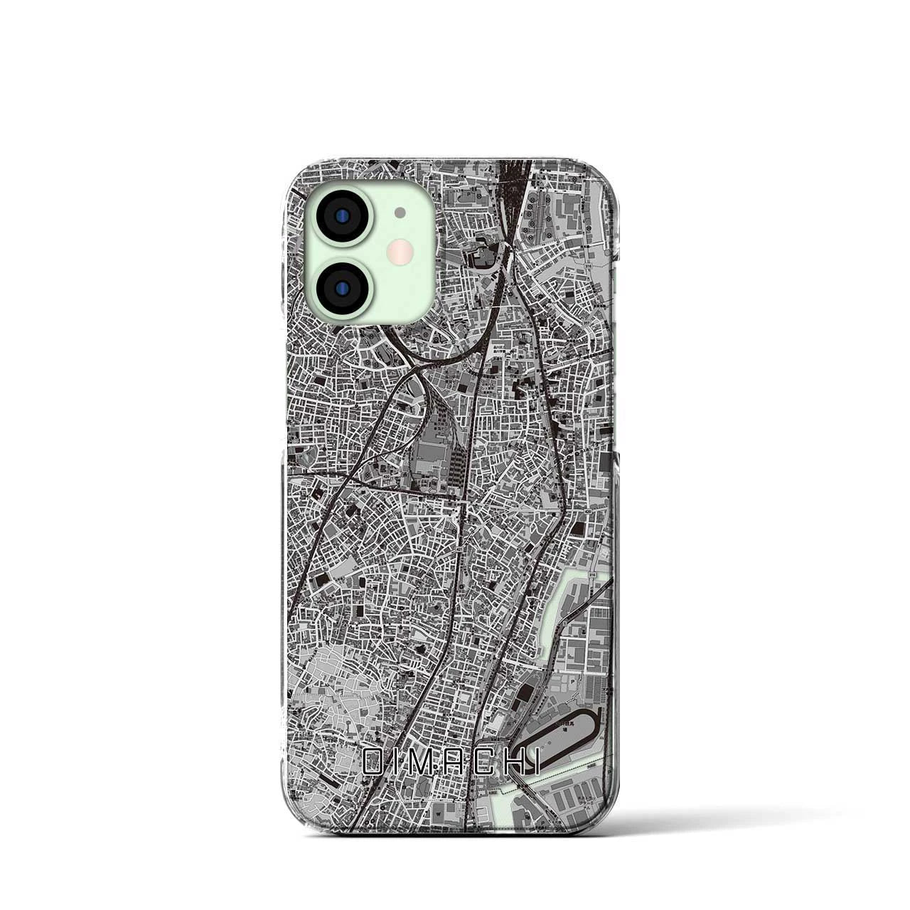 【大井町(東京都)】地図柄iPhoneケース(クリアタイプ)