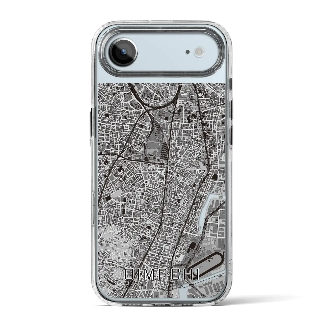 【大井町(東京都)】地図柄iPhoneケース(MagSafeタイプ)