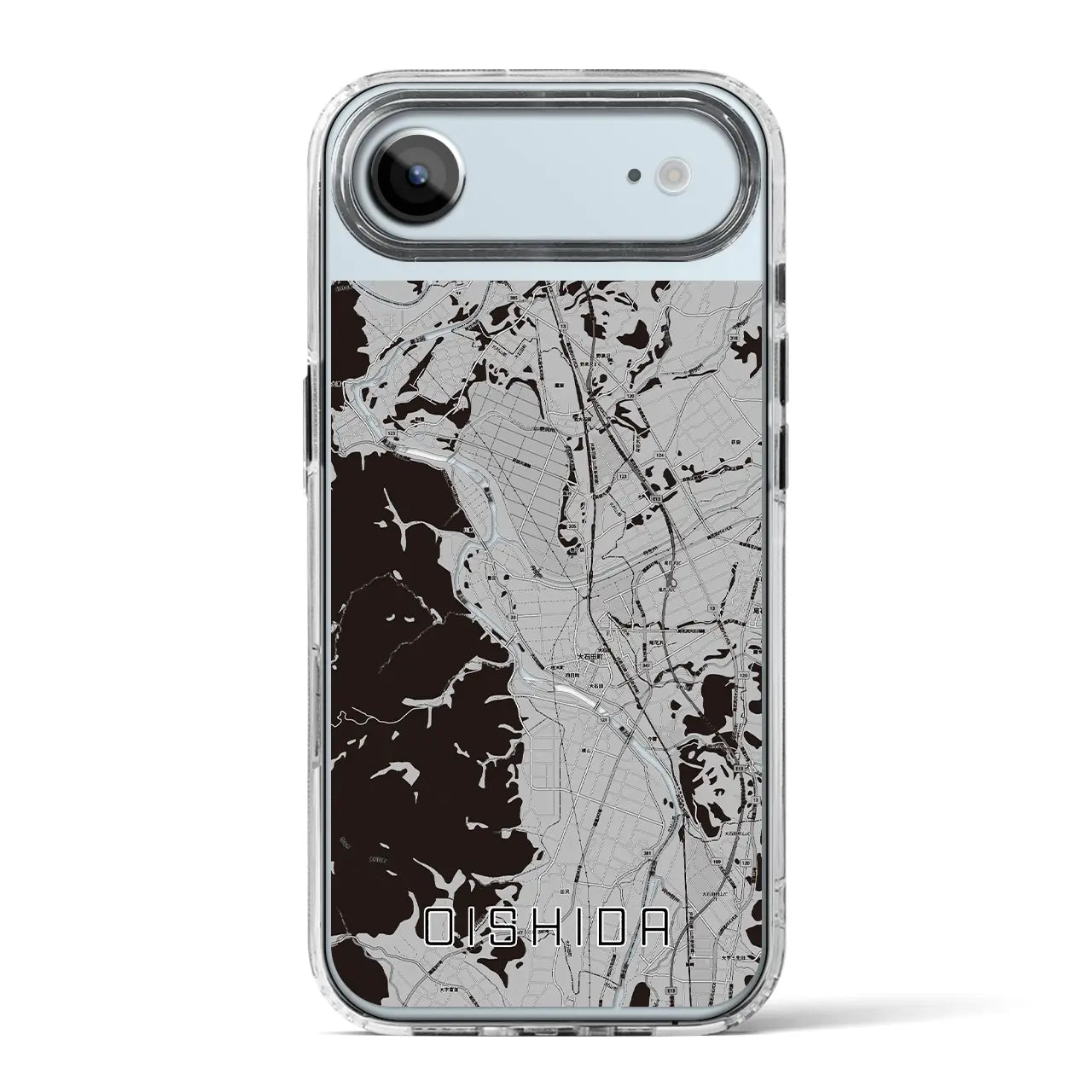 【大石田(山形県)】地図柄iPhoneケース(MagSafeタイプ)