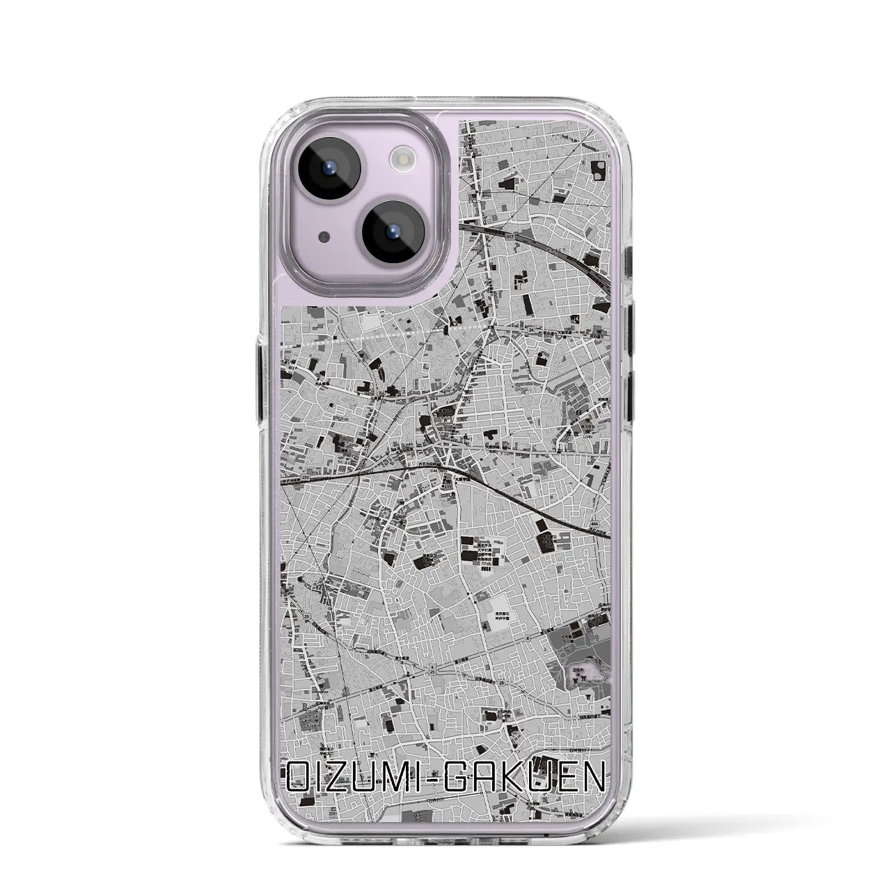 【大泉学園(東京都)】地図柄iPhoneケース(MagSafeタイプ)