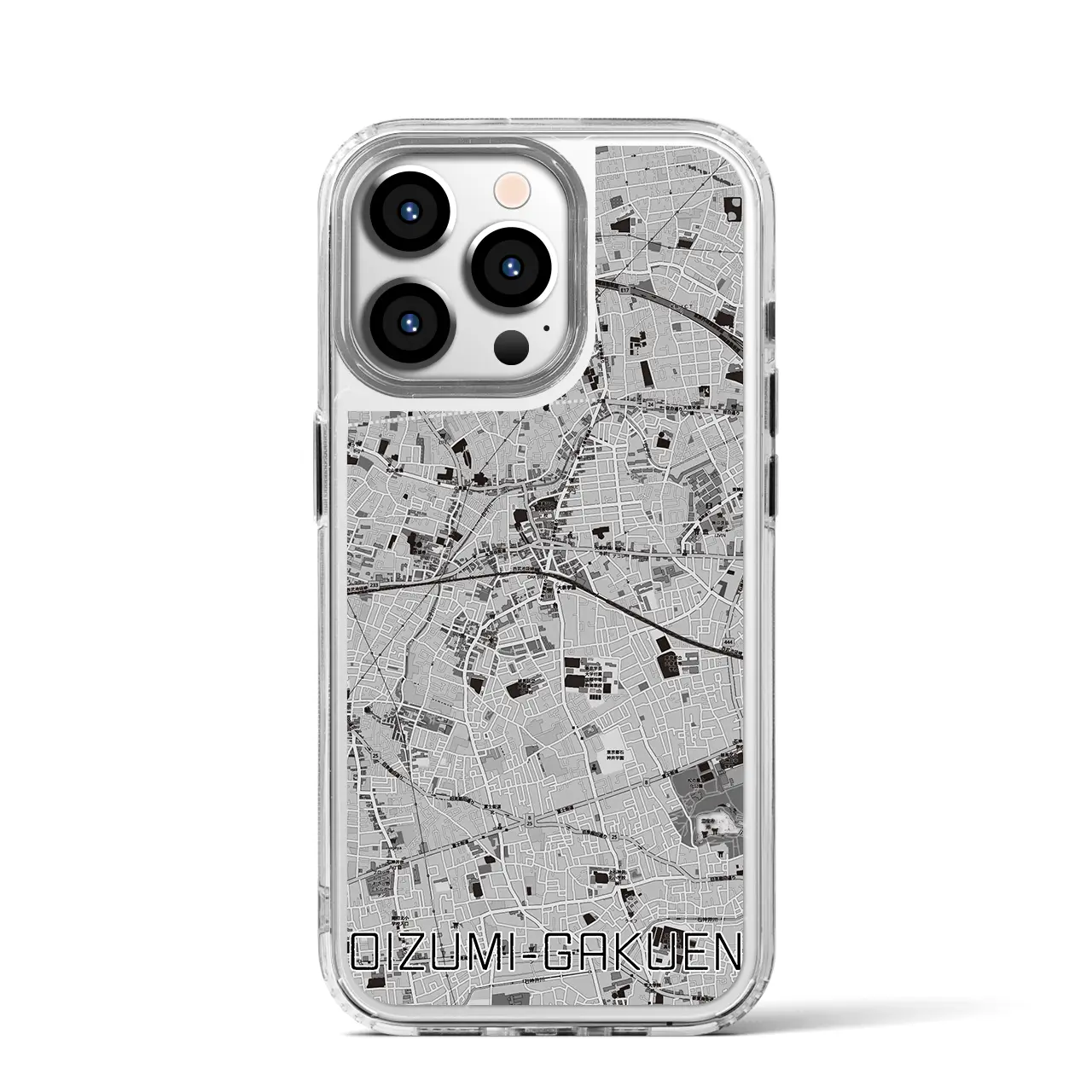 【大泉学園(東京都)】地図柄iPhoneケース(MagSafeタイプ)