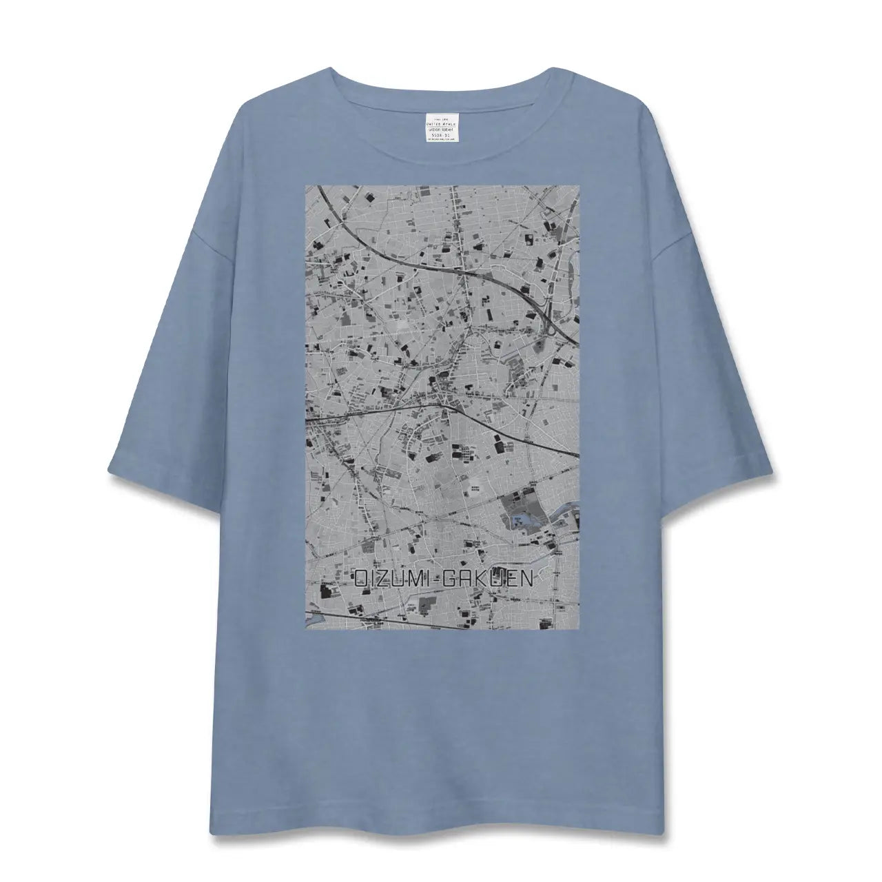 【大泉学園(東京都)】地図柄ビッグシルエットTシャツ