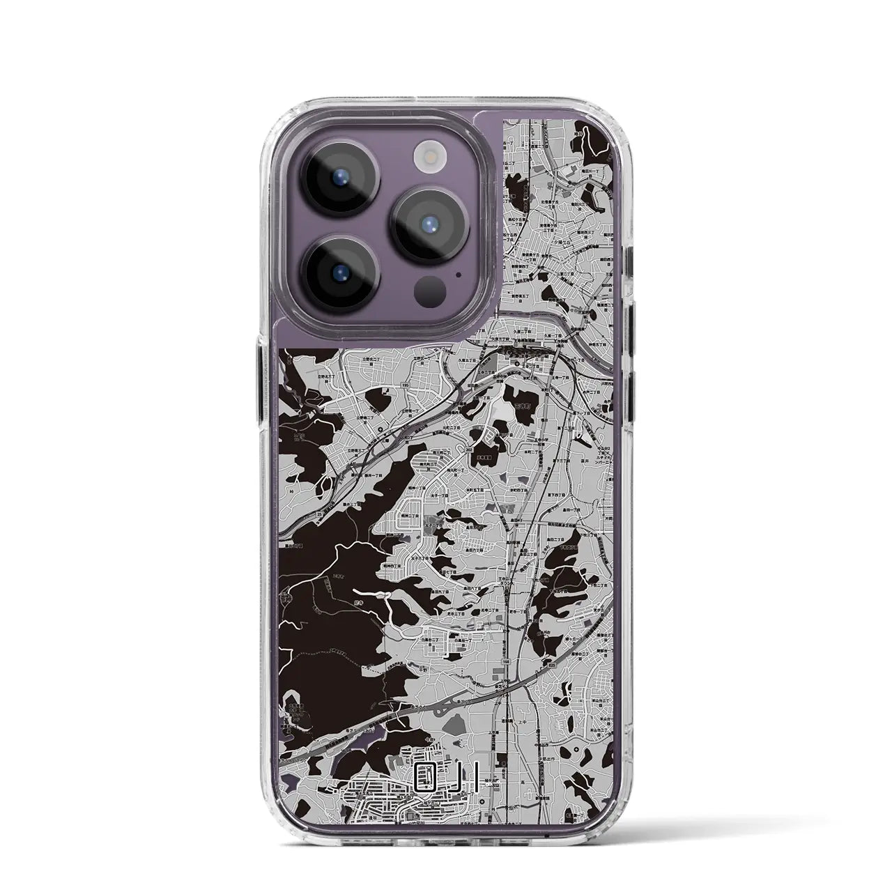 【王寺(奈良県)】地図柄iPhoneケース(MagSafeタイプ)