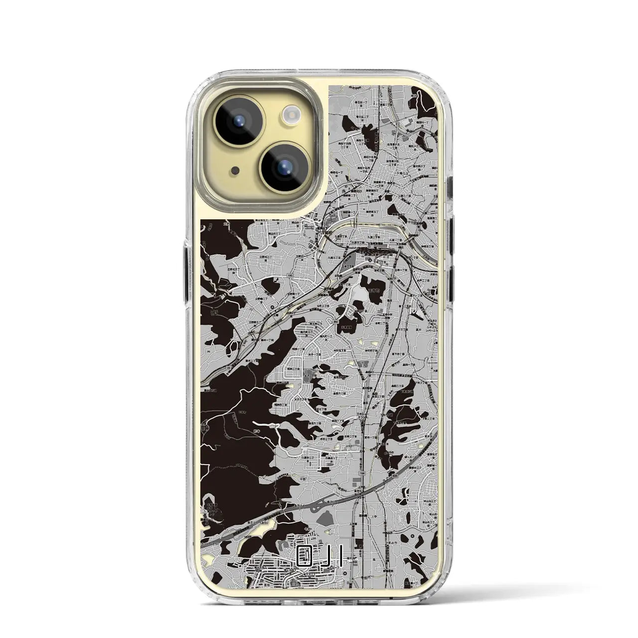 【王寺(奈良県)】地図柄iPhoneケース(MagSafeタイプ)