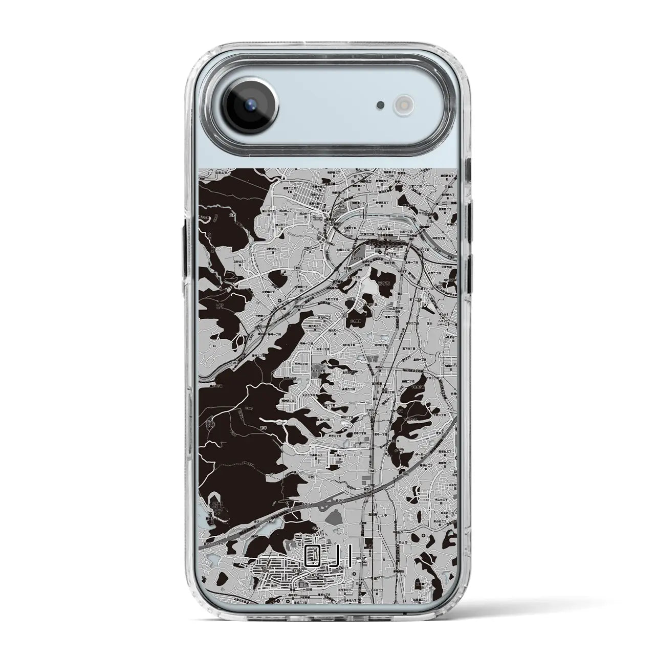 【王寺(奈良県)】地図柄iPhoneケース(MagSafeタイプ)