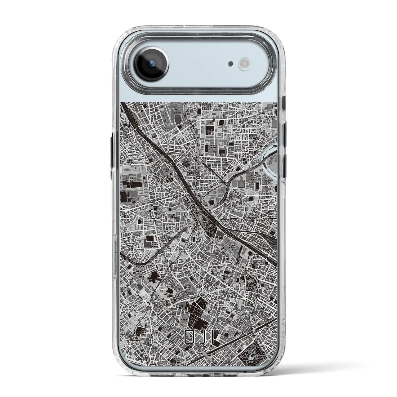 【王子(東京都)】地図柄iPhoneケース(MagSafeタイプ)