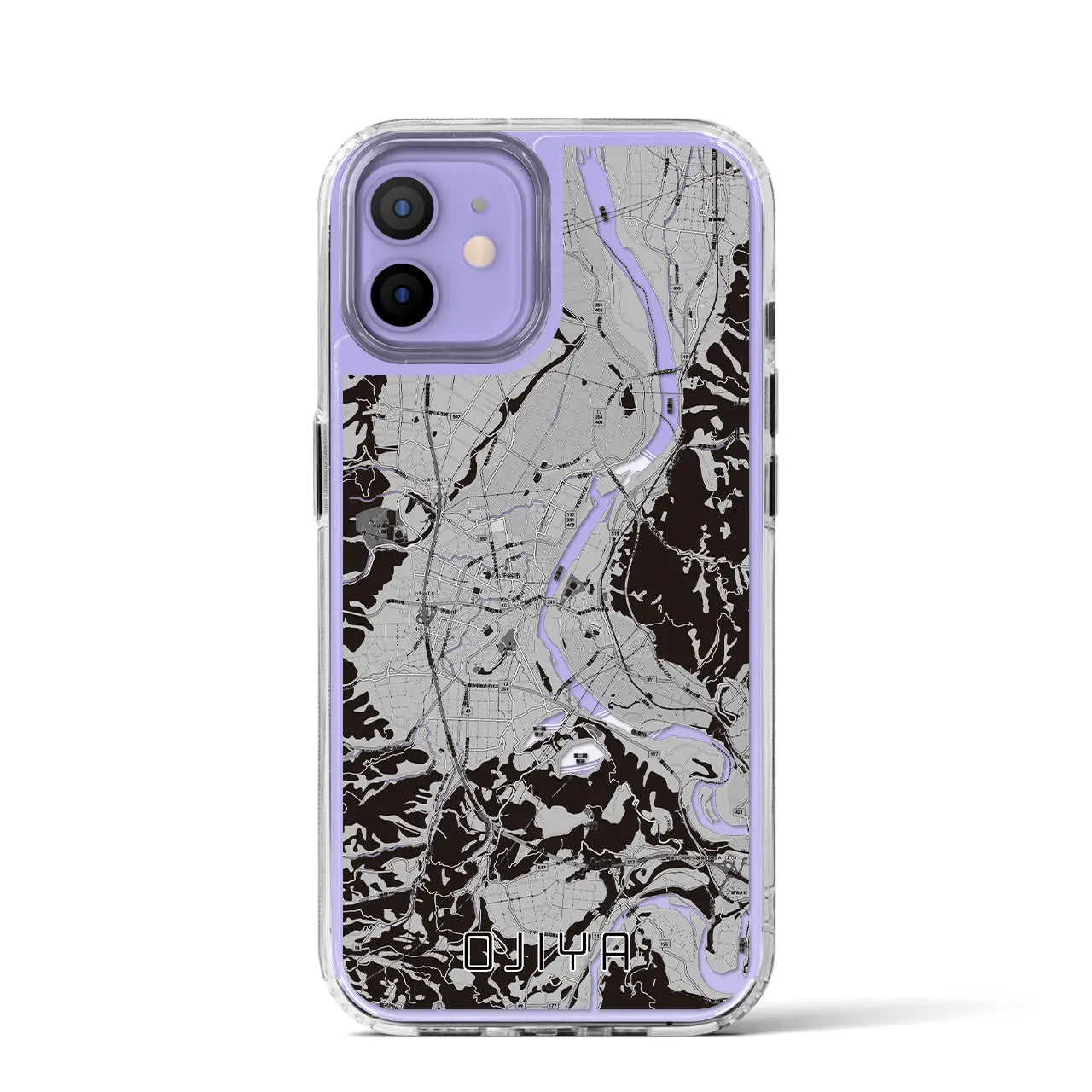 【小千谷(新潟県)】地図柄iPhoneケース(MagSafeタイプ)