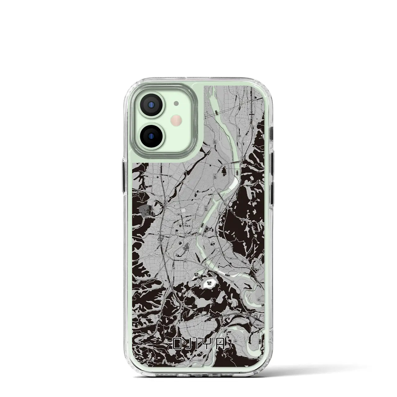 【小千谷(新潟県)】地図柄iPhoneケース(MagSafeタイプ)