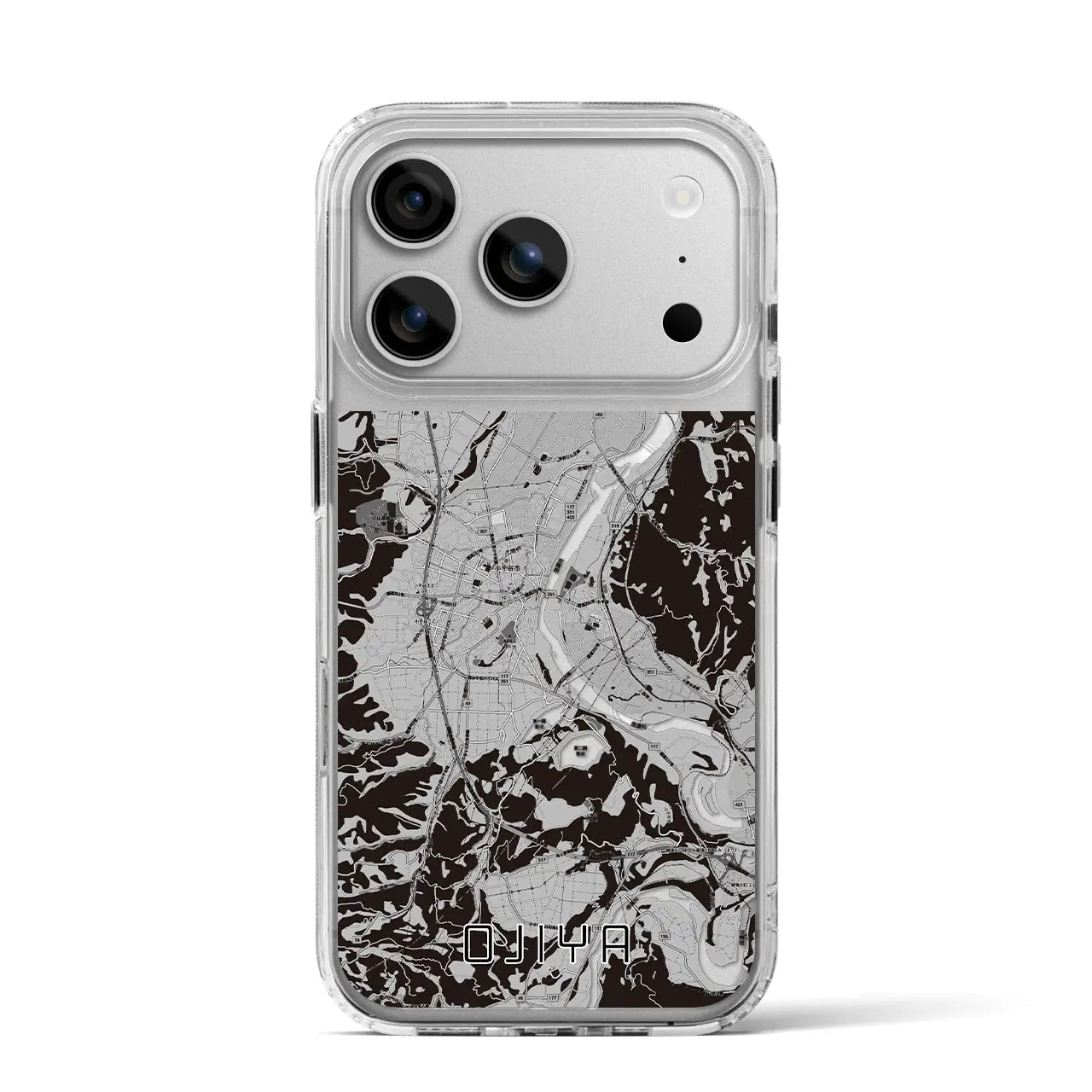 【小千谷(新潟県)】地図柄iPhoneケース(MagSafeタイプ)