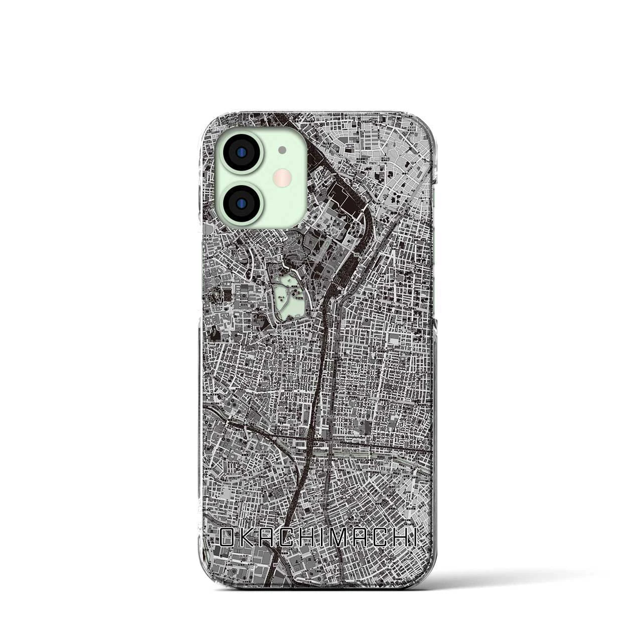 【御徒町(東京都)】地図柄iPhoneケース(クリアタイプ)