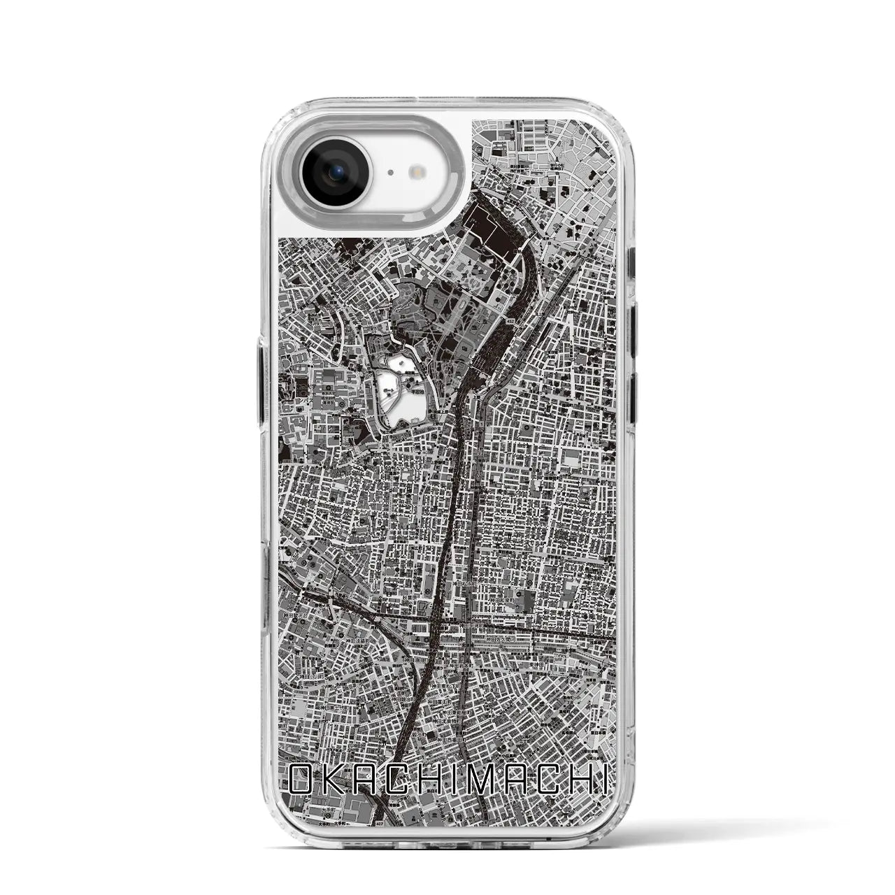 【御徒町(東京都)】地図柄iPhoneケース(MagSafeタイプ)