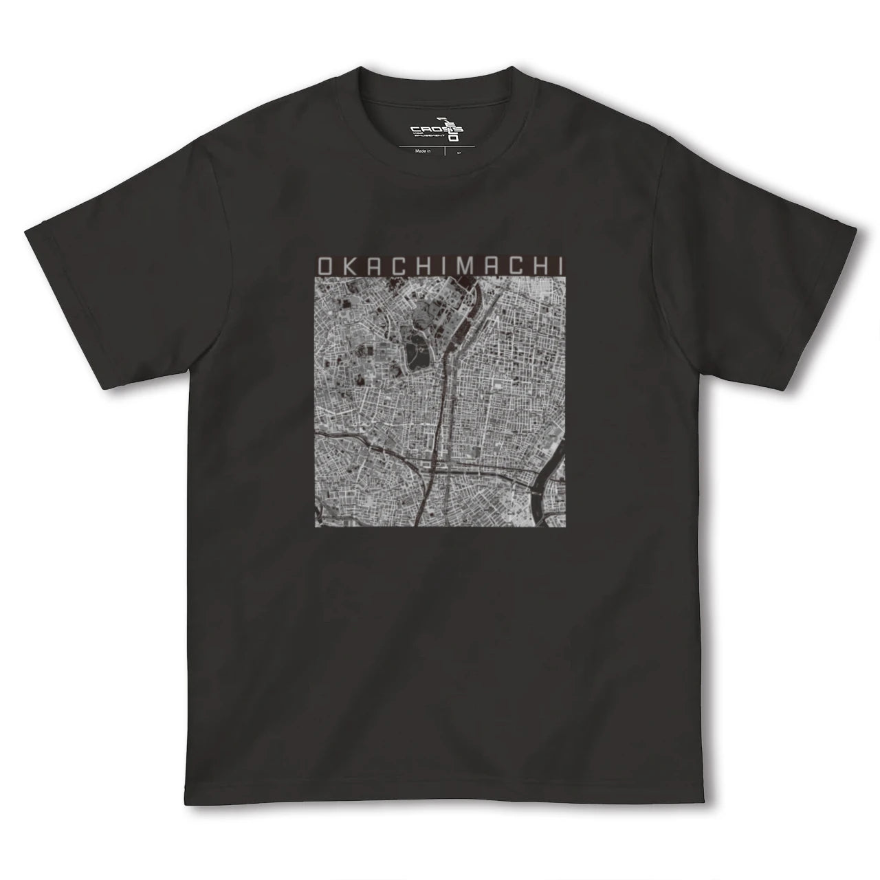 【御徒町(東京都)】地図柄ヘビーウェイトTシャツ