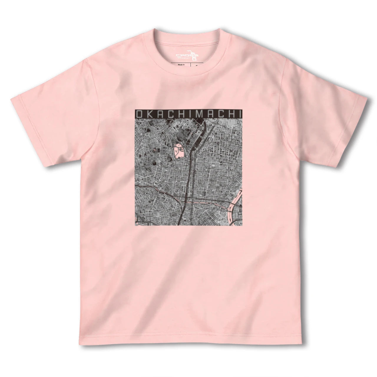 【御徒町(東京都)】地図柄ヘビーウェイトTシャツ