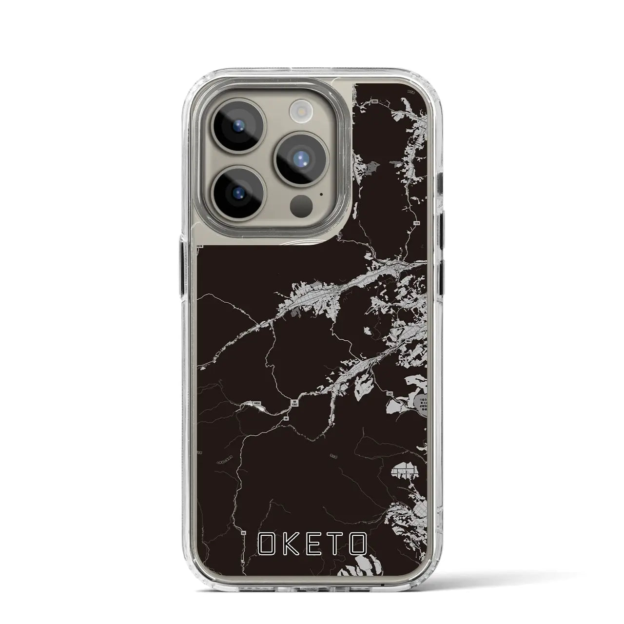 【置戸(北海道)】地図柄iPhoneケース(MagSafeタイプ)