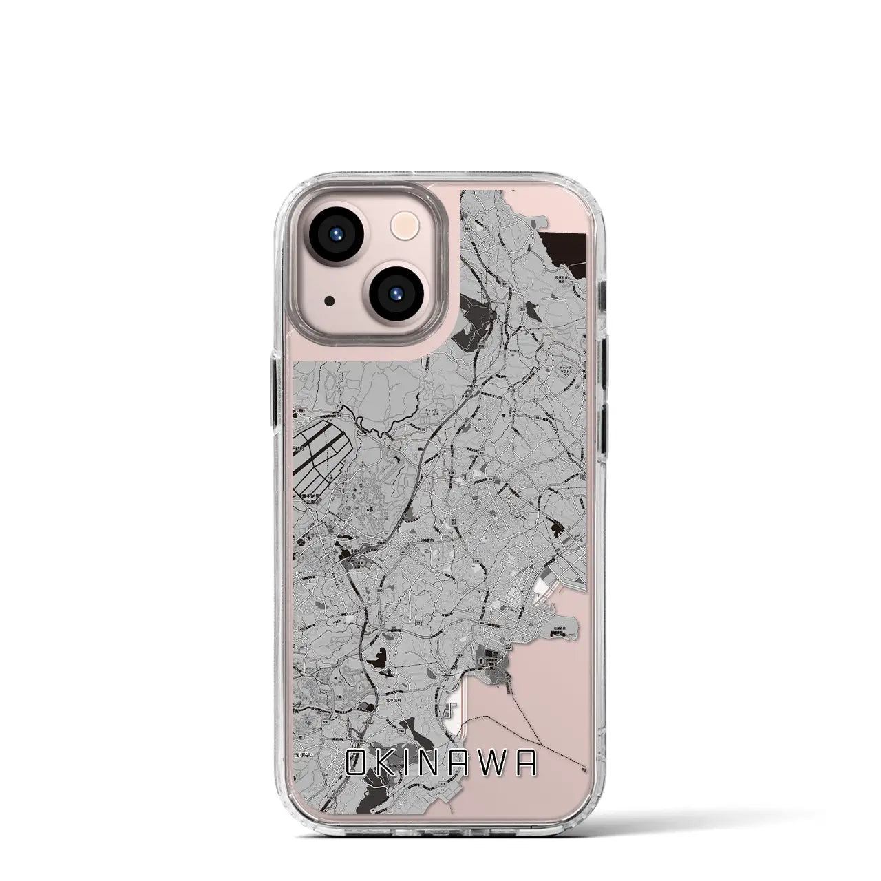 【沖縄(沖縄県)】地図柄iPhoneケース(MagSafeタイプ)