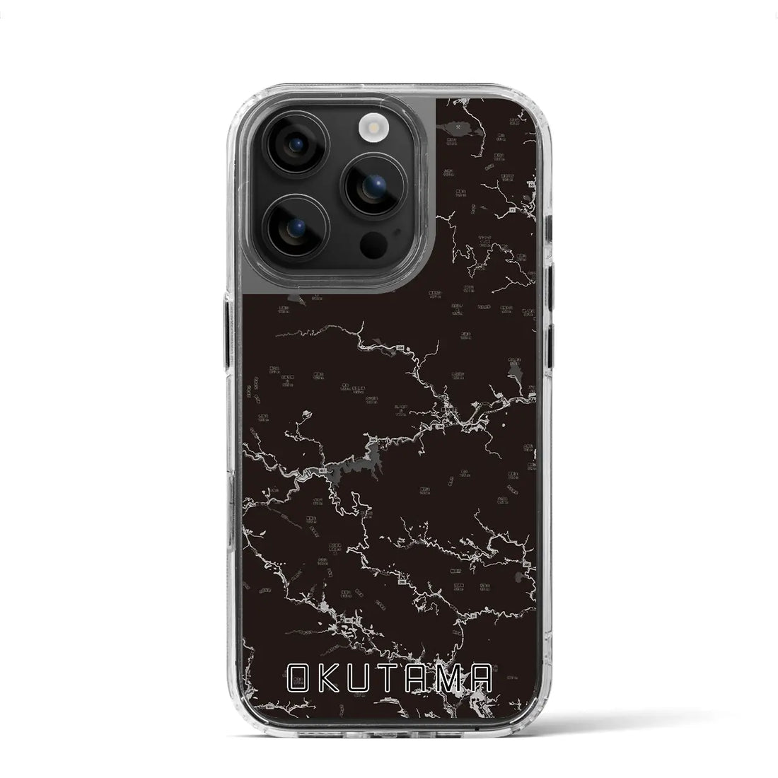 【奥多摩(東京都)】地図柄iPhoneケース(MagSafeタイプ)