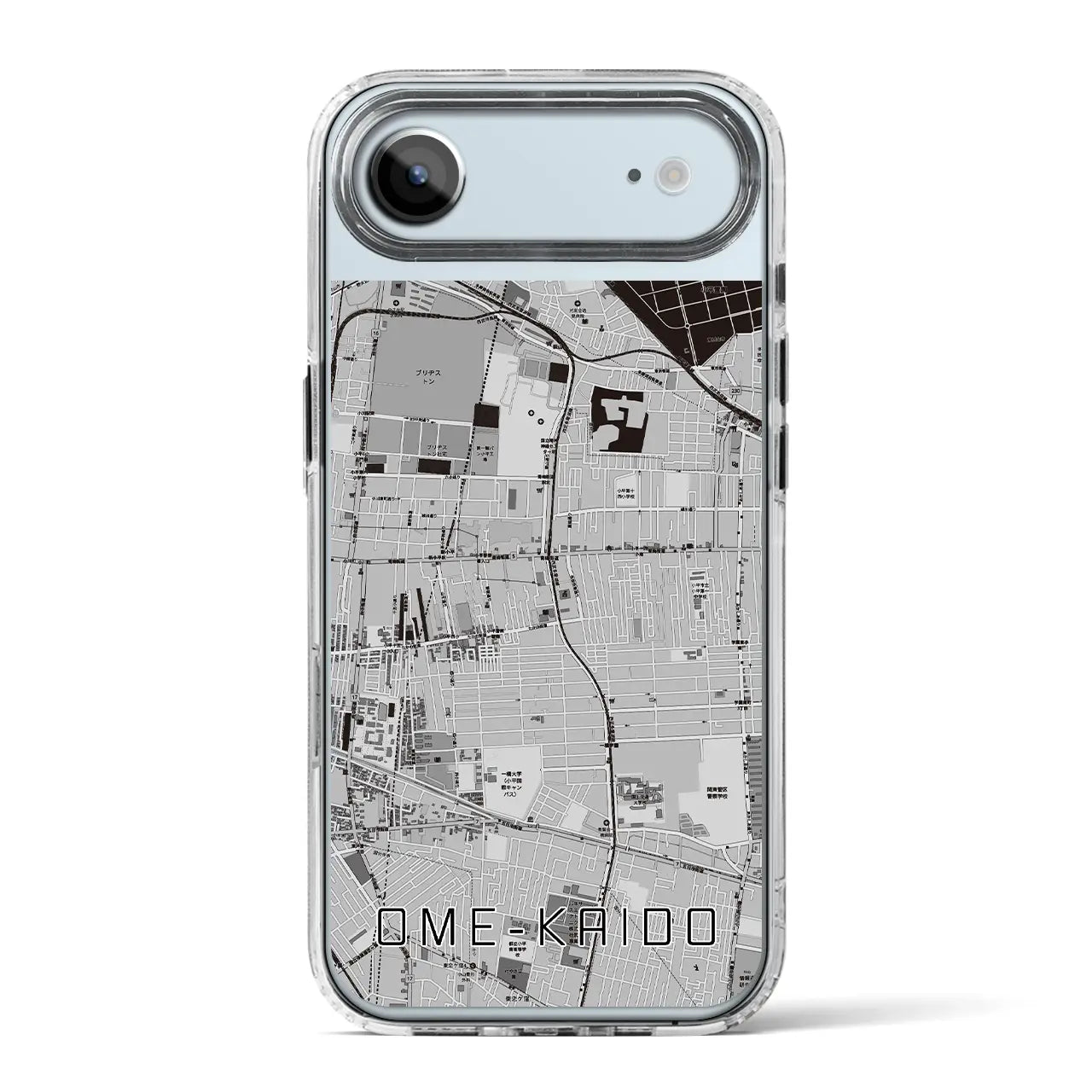 【青梅街道(東京都)】地図柄iPhoneケース(MagSafeタイプ)