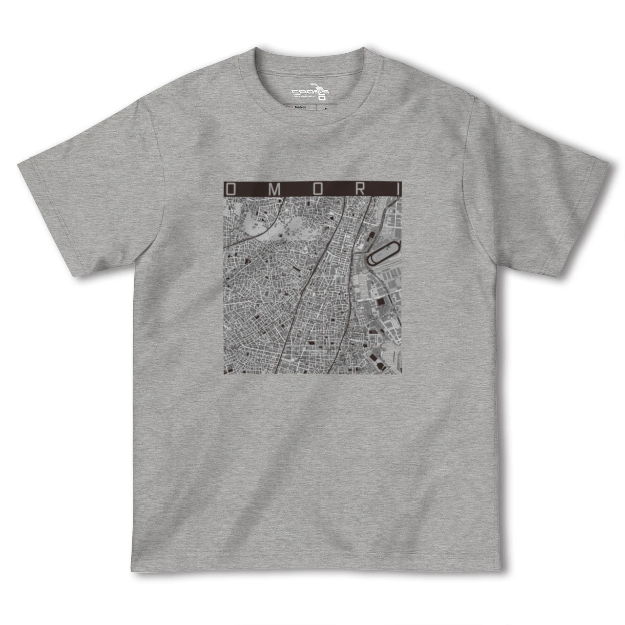 【大森(東京都)】地図柄ヘビーウェイトTシャツ