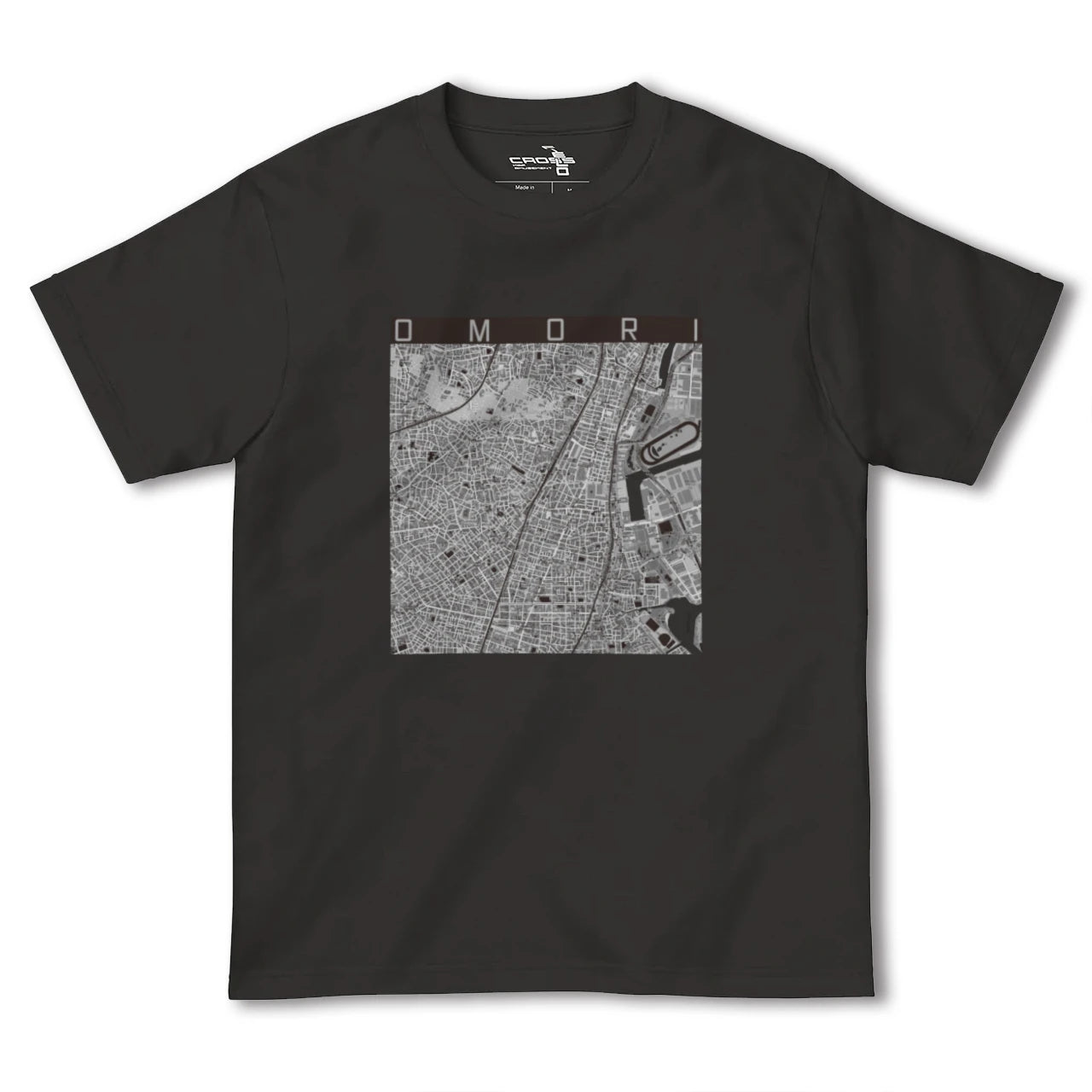 【大森(東京都)】地図柄ヘビーウェイトTシャツ