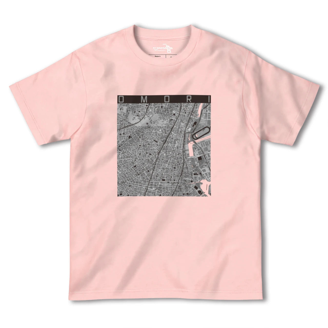 【大森(東京都)】地図柄ヘビーウェイトTシャツ