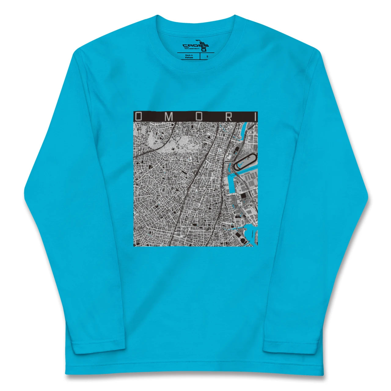 【大森(東京都)】地図柄ロングスリーブTシャツ