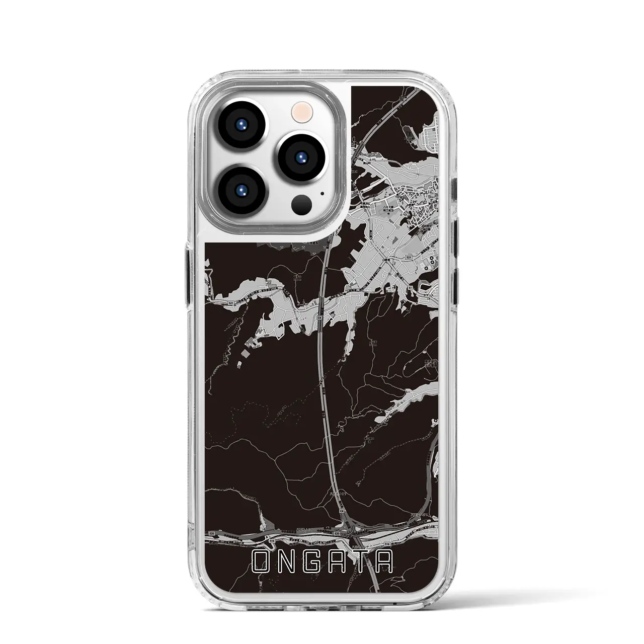 【恩方(東京都)】地図柄iPhoneケース(MagSafeタイプ)