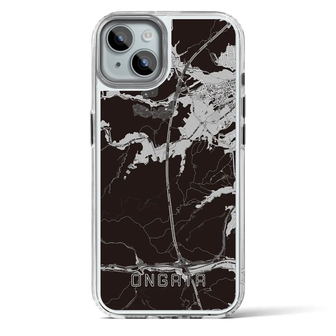 【恩方(東京都)】地図柄iPhoneケース(MagSafeタイプ)