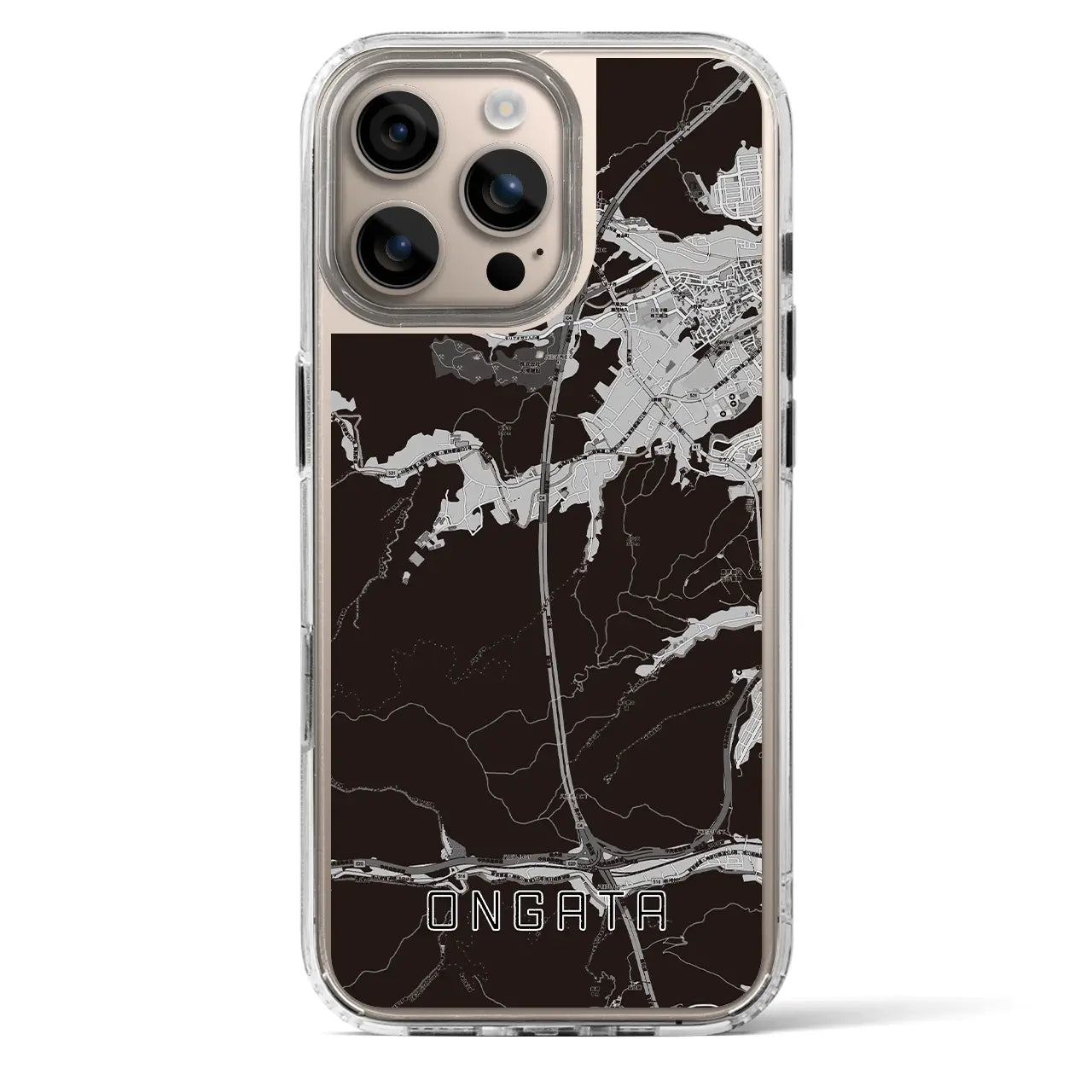 【恩方(東京都)】地図柄iPhoneケース(MagSafeタイプ)