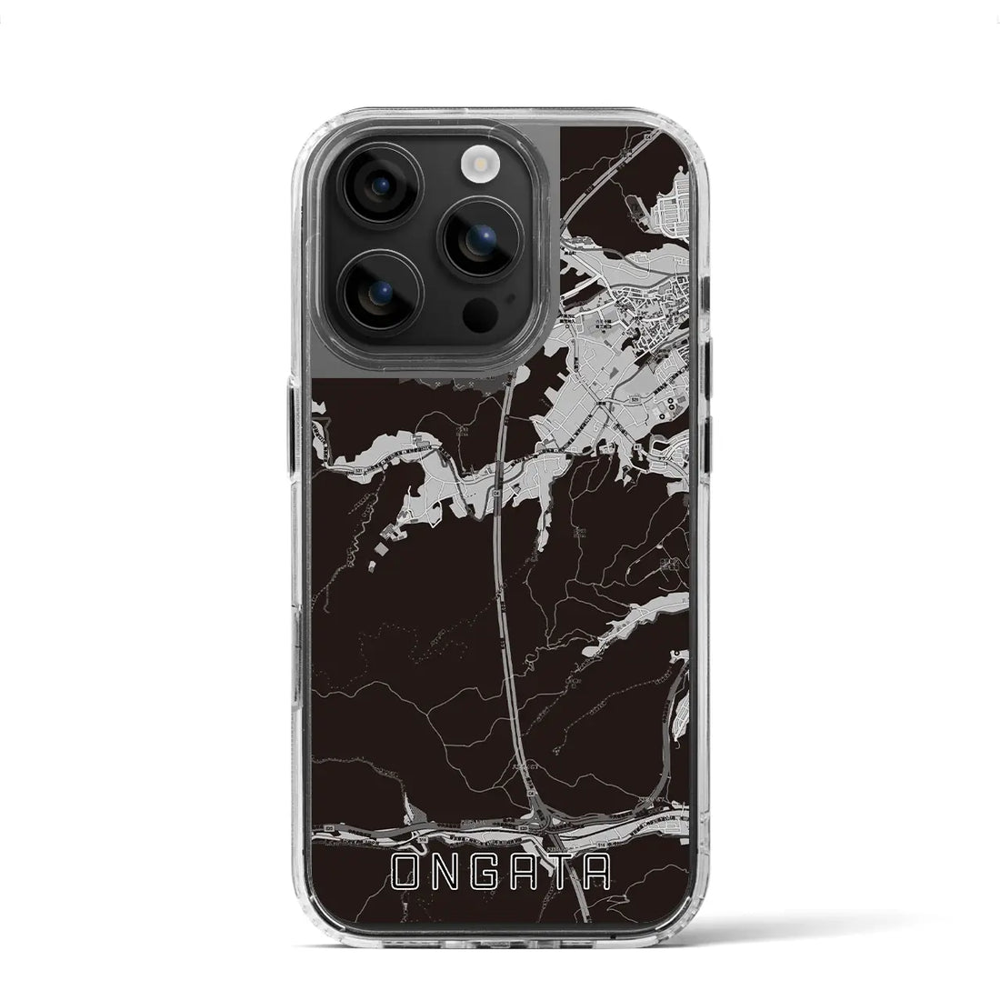 【恩方(東京都)】地図柄iPhoneケース(MagSafeタイプ)