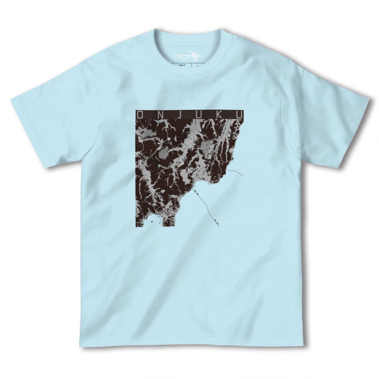 【御宿(千葉県)】地図柄ヘビーウェイトTシャツ